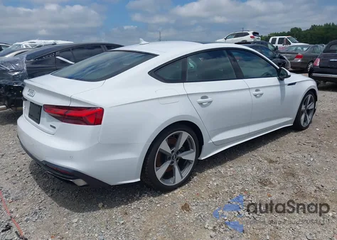 2020 Audi A5 Sportback Premium Plus 45 Tfsi Quattro S Tronic из США, поврежденный, VIN WAUCNCF51LA002807